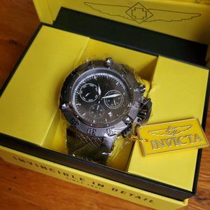 Invicta Subaqua Noma III Men's Watch - 50mm, Black, Gunmetal